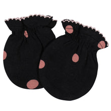 Gerber Baby Girl Organic Caps and Mittens Bundle, 7-Piece Set