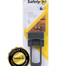 Safety 1st Cabinet Slide Lock for Childproofing, 2 pack