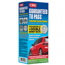 CRC Emissions Test Advance Formula Fuel System Treatment, 12 oz