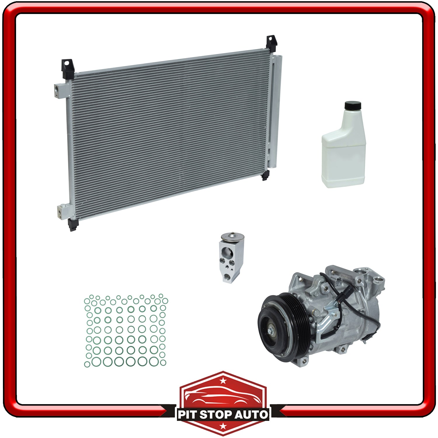 New A/C Compressor and Component Kit KT 5268A