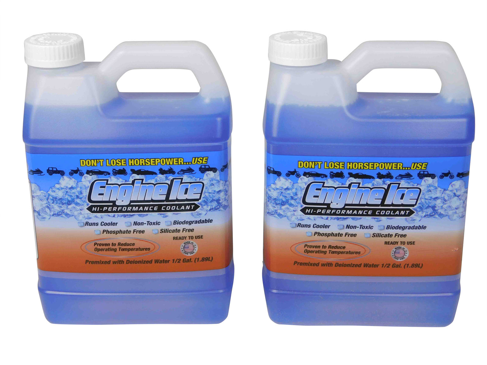 Engine Ice TYDS008-03 High Performance Coolant, 0.5 gallon, 2 Pack