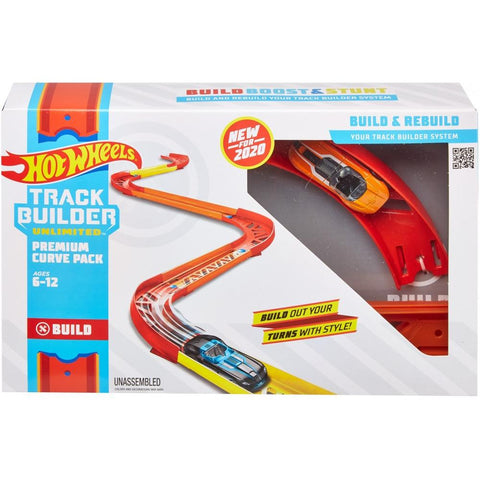 Hot Wheels Track Builder Pack Assorted Stunt Sets (Styles May Vary)