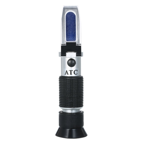 Antifreeze Refractometer Coolant Tester for Checking Freezing Point, Concentration of Ethylene Glycol, Battery Acid Condition, Freezing Point Meter Coolant Antifreeze Tester