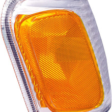 Dorman 1610289 Front Passenger Side Turn Signal / Parking Light Assembly for Select Ford Models