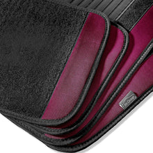 FH Group F14407BURGUNDY Premium Full Set Carpet Floor Mat (Sedan and SUV with Driver Heel Pad Burgundy)