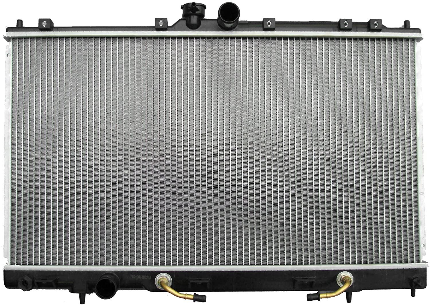 ECCPP Auto Parts Plastic Aluminum Replacement Radiator for 2004 Mitsubishi Lancer Wagon Sportback Ralliart