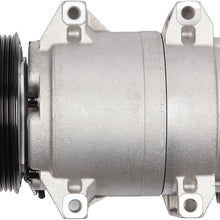 Ineedup AC Compressor and A/C Clutch for Volvo S60 S80 V70 2.3L 2001-2009 CO 11044JC
