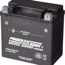 Power-Sonic (PTX14LBS-FS) Sealed Maintenance Free Powersport Battery