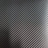 Black Carbon Fiber Vinyl Wrap 60in x 10.75in (5ft x 10 3/4ft) Carbon Fiber Adhesive Vinyl Roll for Automotive, Car Interiors, Crafts, Decals, Stickers (3D Matte Black Carbon Fiber Vinyl, 10.75” x 60”)