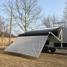 ALEKO RVSSC12X7 RV Deluxe Awning Sun Screen 12 x 6 Feet Gray Mesh