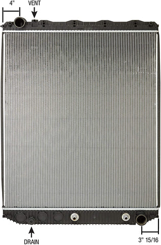 Spectra Premium 2001-4608 Aluminum Complete Radiator