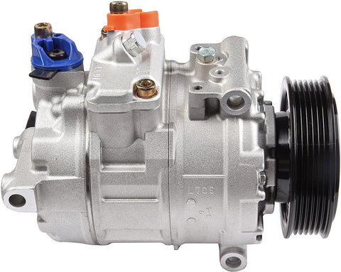 ECCPP A/C Compressor Replacement for 2012-2015 V-olkswagen Beetle 2.0L 2014-2015 V-olkswagen Beetle 1.8L CO 11237C