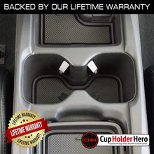 CupHolderHero for Honda CR-V 2017-2019 Custom Liner Accessories – Premium Cup Holder, Console, and Door Pocket Inserts 19-pc Set (Solid Black)