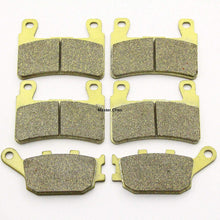 Master Chen Front Rear Brake Pads Brakes for Honda CBR 600 CBR600 F4i RR Sport 2001-2006 MC0077-002