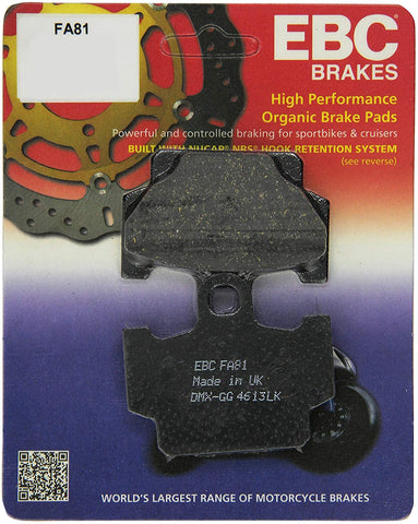 EBC Brakes FA81 Disc Brake Pad Set