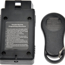 Dorman 13777 Keyless Entry Transmitter for Select Chrysler/Dodge Models, Black (OE FIX)