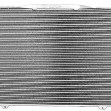 ECCPP Auto Parts Plastic Aluminum Replacement Radiator for 2000 Volvo V70 Wagon X/C AWD SE