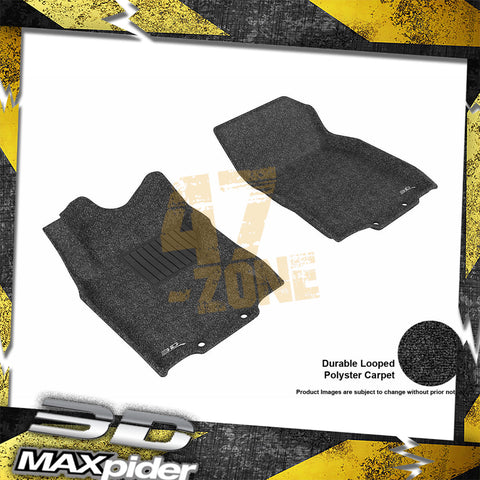 All Weather For 14-20 Nissan Rogue Rogue Sport Floor Mat Set Black Front Classic