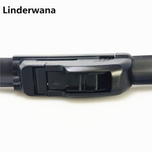 Black Universal U-Shaped Soft Frameless Rubber Wiper Blade Car Windshield Wiper Blade16 "17" 18 "19" 20 "21" 22 "24" 26 " 1pcs