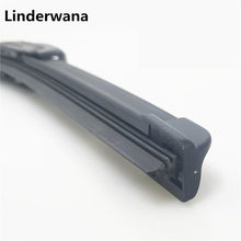 Black Universal U-Shaped Soft Frameless Rubber Wiper Blade Car Windshield Wiper Blade16 "17" 18 "19" 20 "21" 22 "24" 26 " 1pcs