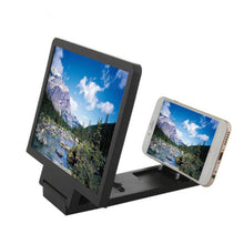 CASEIER 3D Screen Amplifier Mobile Phone Screen Video Magnifier For Cell Phone Smartphone Enlarged Screen Phone Stand Bracket