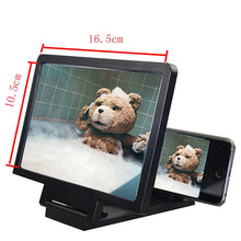 CASEIER 3D Screen Amplifier Mobile Phone Screen Video Magnifier For Cell Phone Smartphone Enlarged Screen Phone Stand Bracket