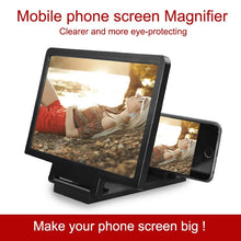 CASEIER 3D Screen Amplifier Mobile Phone Screen Video Magnifier For Cell Phone Smartphone Enlarged Screen Phone Stand Bracket