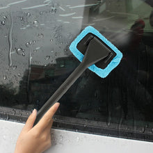 1pc Microfiber Auto Window Cleaner Long Handle Car Washable Car Brush Window Windshield Wiper Cleaner Car Cleaning Tool Dropship