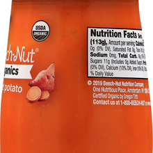 (10 Pack) Beech-Nut Organics Stage 1, Sweet Potato Baby Food, 4 oz Jar