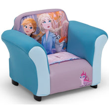 Disney Frozen II Upholstered Chair with Sculpted Plastic Frame by Delta Children