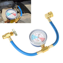 AC R134A Car Auto Durable Air Conditioning Refrigerant Recharge Measuring Hose Gauge Kit 1/2" ACME Thread