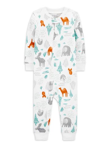 Little Planet Organic by Carter's Baby Boys Snug Fit Cotton 1-Piece Footless Sleeper Pajama