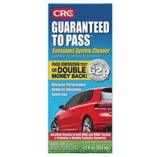 CRC Emissions Test Advance Formula Fuel System Treatment, 12 oz