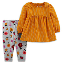 Child of Mine by Carter's Toddler Girl Long Sleeve Shirt and Pant Set, 2 pc set (Toddler Girls)