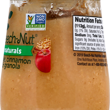 (10 Pack) Beech-Nut Naturals Stage 2, Apple Cinnamon & Granola Baby Food, 4 oz Jar