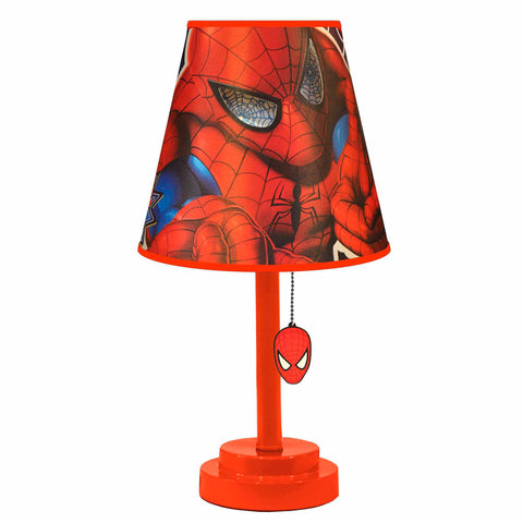 Marvel Spiderman Kids Room Die Cut Table Lamp