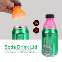 Reusable Bottle Sealing Cap Snap On Can Convert Soda For Cool Coke Lid 6Pcs