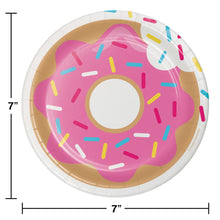 Donut Time Birthday Party Supplies Kit - 8 Guests