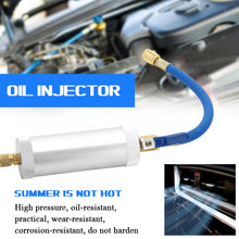 R12 R134A R22 Air Conditioning Car Oil Injection Dye Injection Tool 2 Ounce 1/4" Pure Liquid Oil Coolant Filler Tube Car Accessories