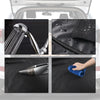 Peroptimist Dog Car Seat Covers Back Seat Cars/Trucks/SUV - Dog Car Seat Covers Pet Seat Cover for Vans, Suvs - Black, Waterproof Nonslip Backing and Washable
