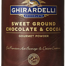 Ghirardelli Chocolate Sweet Ground Chocolate & Cocoa Beverage Mix, 48 oz Canister