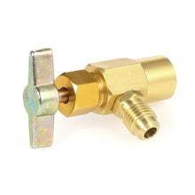 Automobile Air Conditioner Refrigerants Can Dispensing R134A R-134 AC Refrigerant Aluminum Tap 1/2" ACME Thread Valve Tool