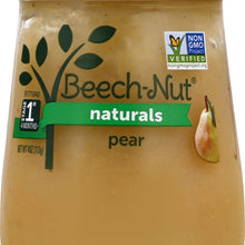 (10 Pack) Beech-Nut Naturals Stage 1, Pear Baby Food, 4 oz Jar