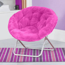 Mainstays Faux Fur Saucer Chair, Multiple Colors