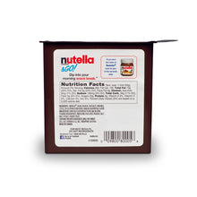Nutella and Go Snack Packs, Chocolate Hazelnut Spread with Breadsticks, Perfect Valentine's Day Gifts and Bulk Snacks for Kids' Lunch Boxes, 1.8 oz