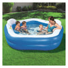 H2OGO! Family Fun Inflatable Kiddie Pool, 7' x 6'9