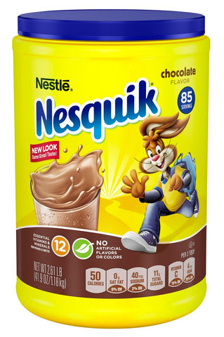 Nesquik Chocolate Powder 2.61 lb. Canister
