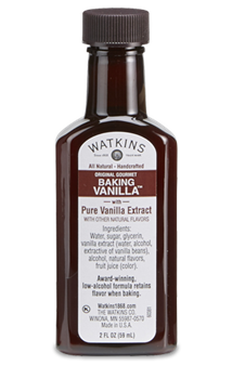 Watkins All Natural Original Gourmet Baking Vanilla, with Pure Vanilla Extract
