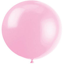 Latex Round Giant Balloons, 36 in, Powder Pink, 6ct