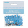 Foil Radiant Cross Confetti, Blue, 0.5oz